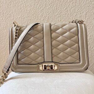 Rebecca Minkoff gold chain handbag